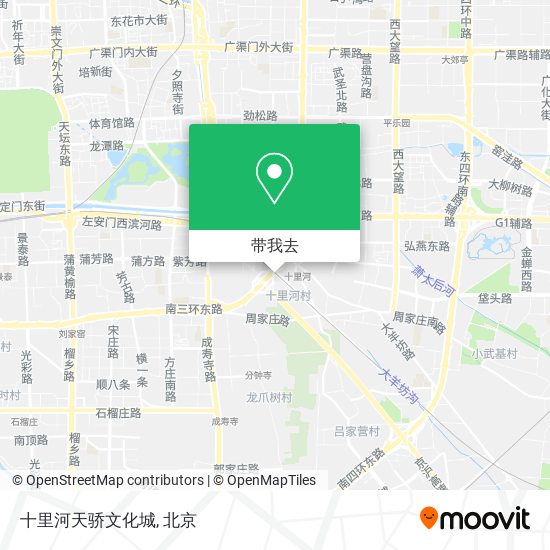 十里河天骄文化城地图