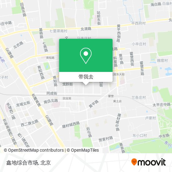鑫地综合市场地图