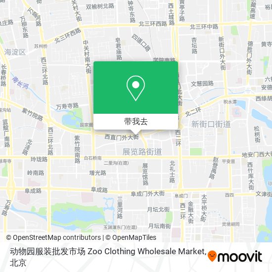 动物园服装批发市场 Zoo Clothing Wholesale Market地图