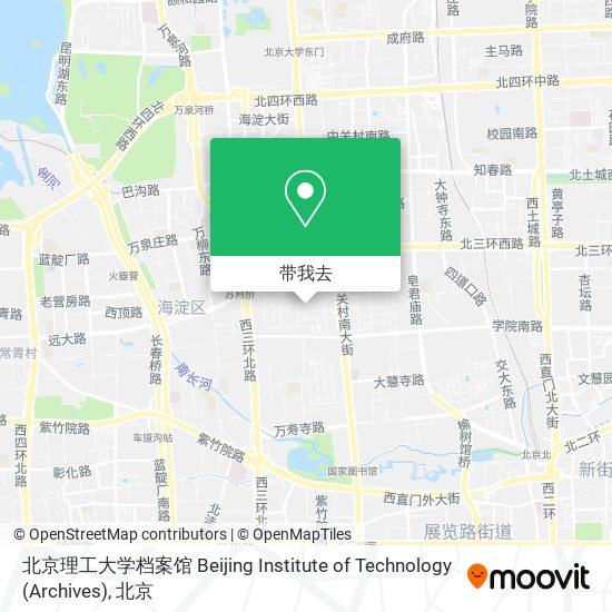 北京理工大学档案馆 Beijing Institute of Technology (Archives)地图