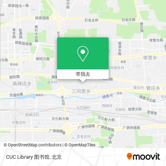 CUC Library 图书馆地图