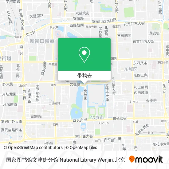 国家图书馆文津街分馆 National Library Wenjin地图