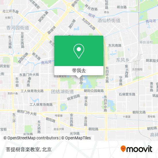 菩提樹音楽教室地图