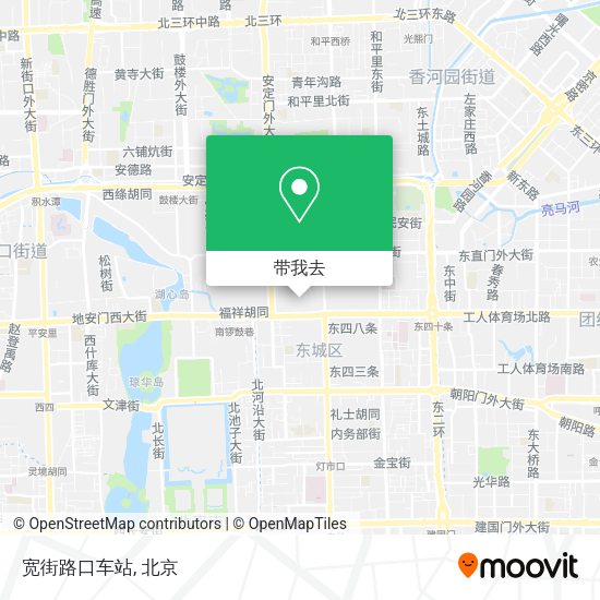宽街路口车站地图