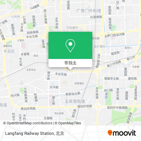 Langfang Railway Station地图