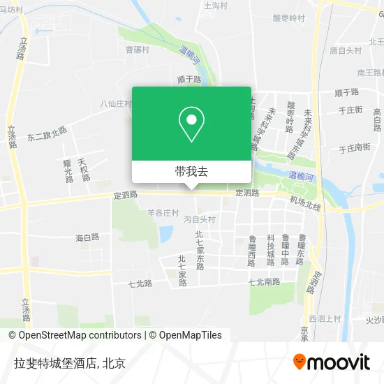 拉斐特城堡酒店地图