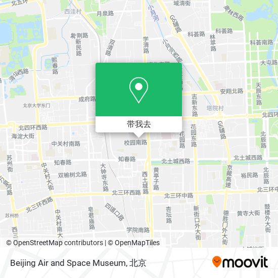 Beijing Air and Space Museum地图