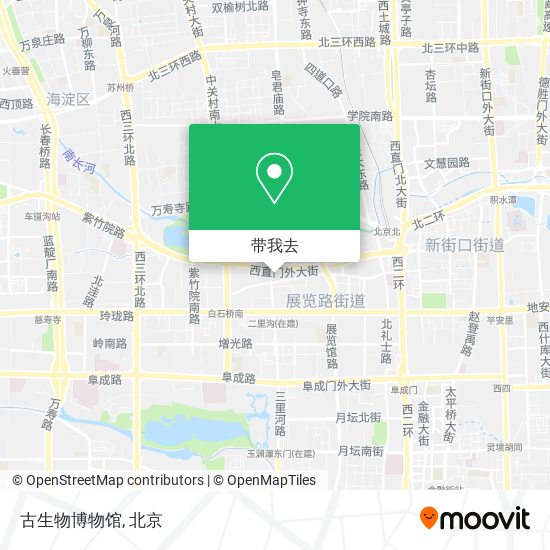 古生物博物馆地图
