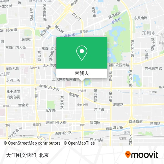 天佳图文快印地图