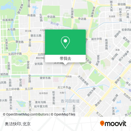奥洁快印地图