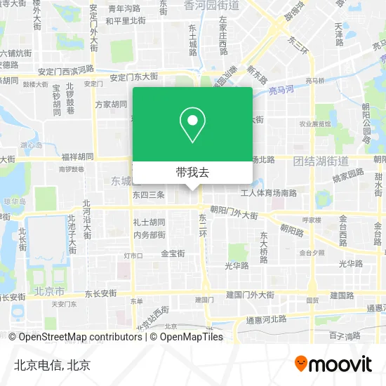 北京电信地图