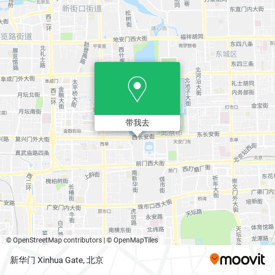 新华门 Xinhua Gate地图