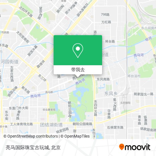 亮马国际珠宝古玩城地图