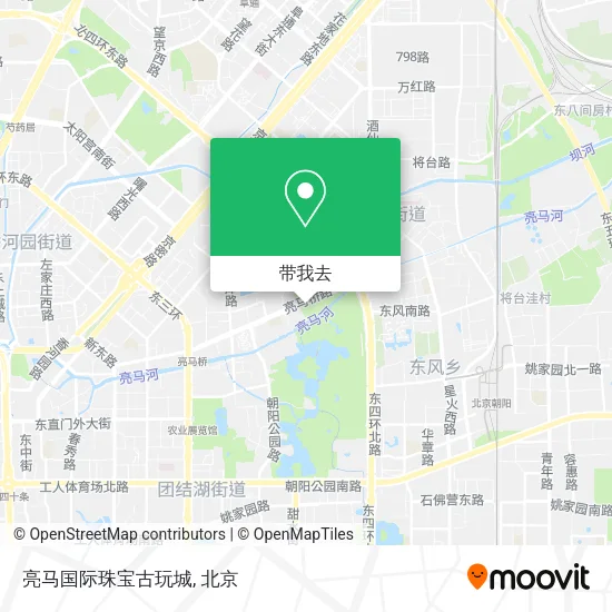 亮马国际珠宝古玩城地图