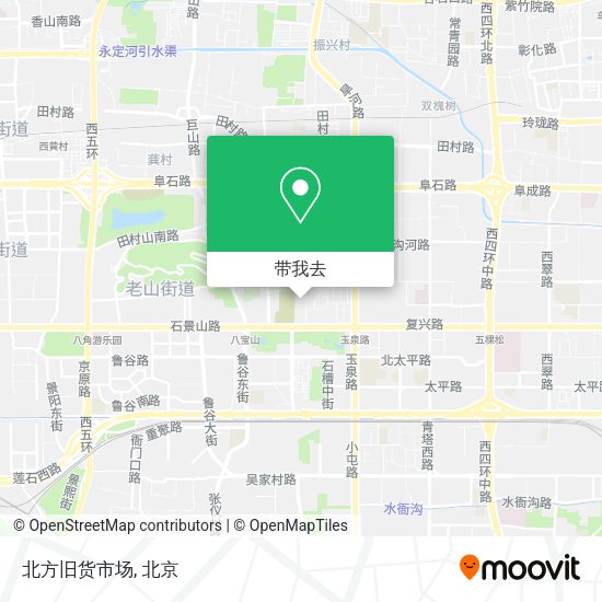 北方旧货市场地图