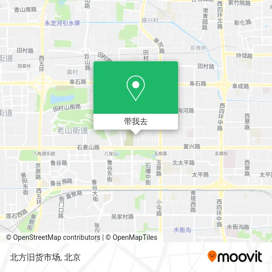 北方旧货市场地图