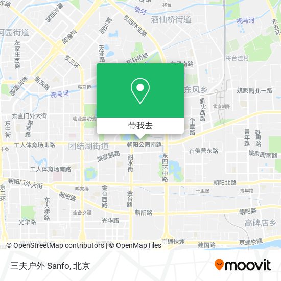 三夫户外 Sanfo地图