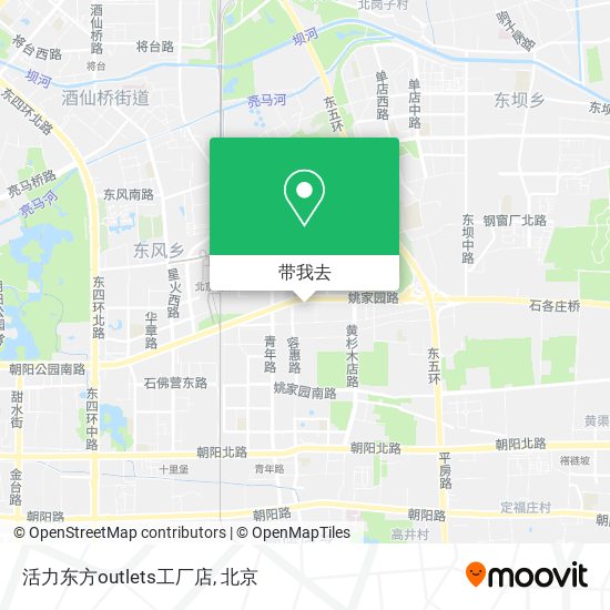 活力东方outlets工厂店地图