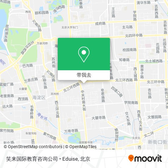 笑来国际教育咨询公司 • Eduise地图