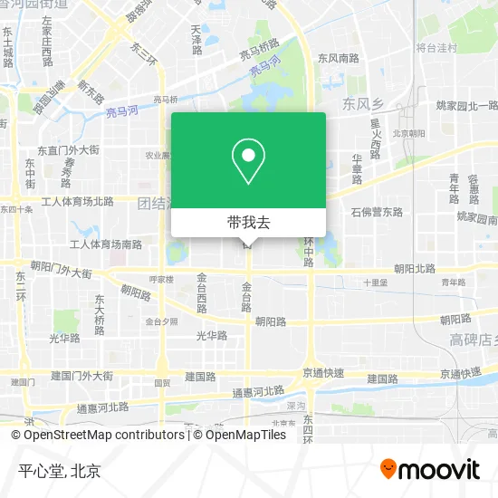 平心堂地图