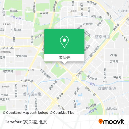 Carrefour (家乐福)地图