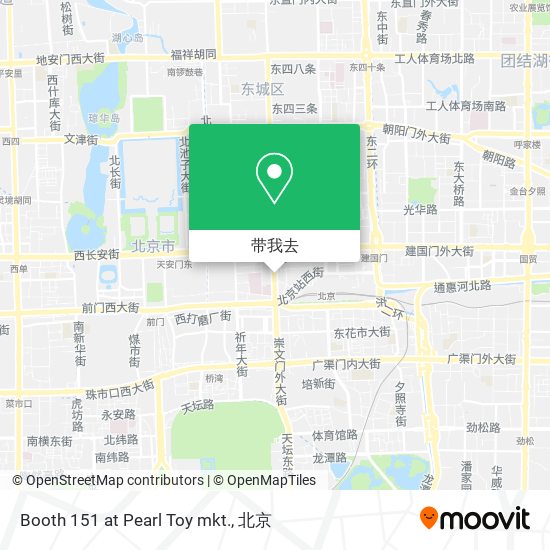 Booth 151 at Pearl Toy mkt.地图