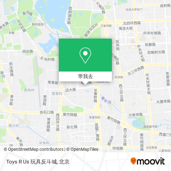 Toys  R  Us 玩具反斗城地图