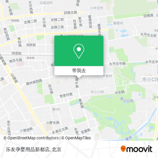 乐友孕婴用品新都店地图