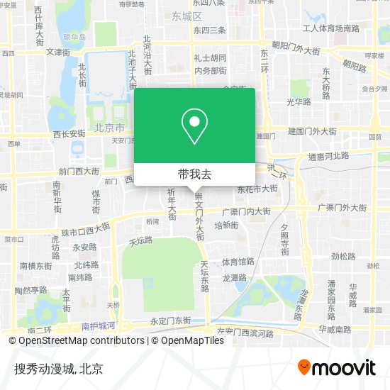 搜秀动漫城地图