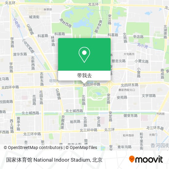 国家体育馆 National Indoor Stadium地图
