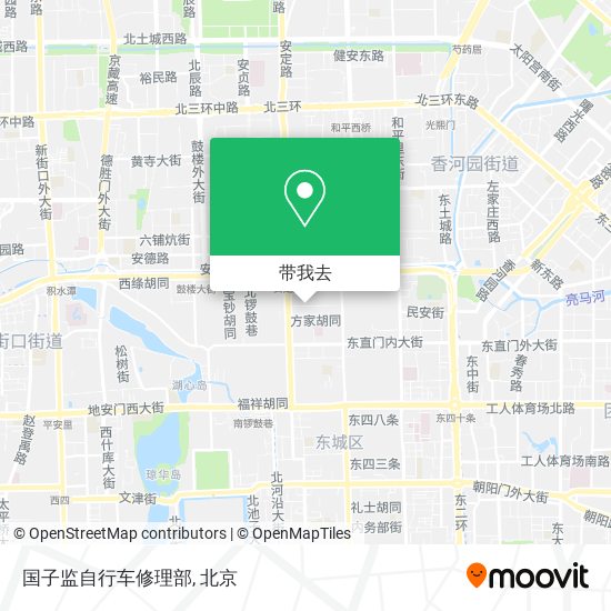 国子监自行车修理部地图