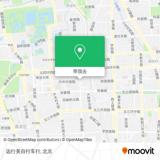远行美自行车行地图