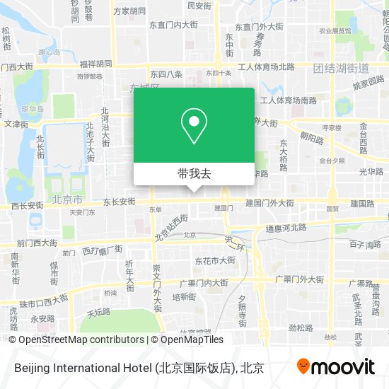 Beijing International Hotel (北京国际饭店)地图