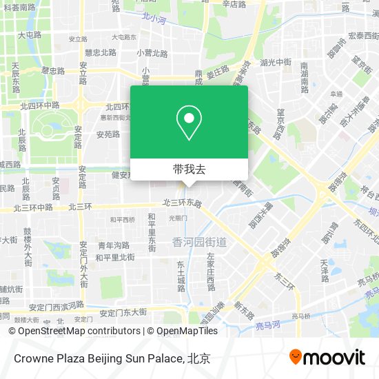 Crowne Plaza Beijing Sun Palace地图