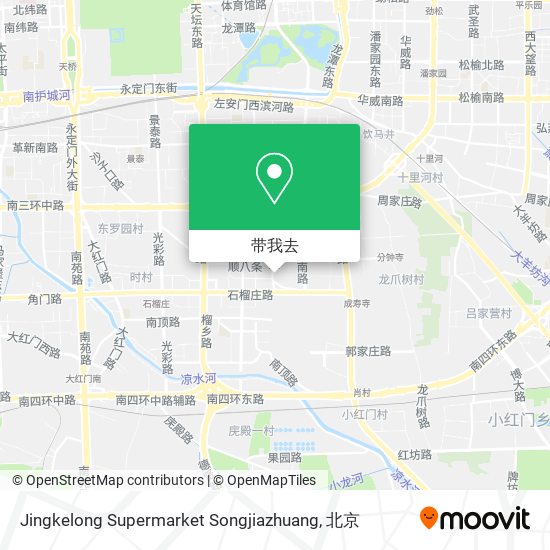 Jingkelong Supermarket Songjiazhuang地图