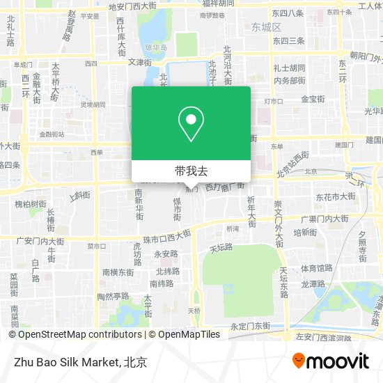 Zhu Bao Silk Market地图