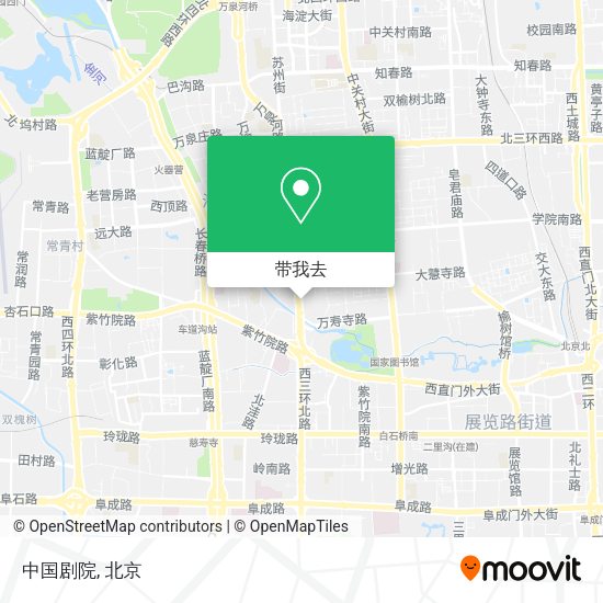 中国剧院地图