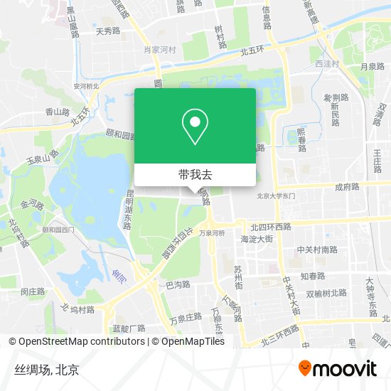 丝绸场地图