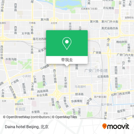 Daina hotel Beijing地图