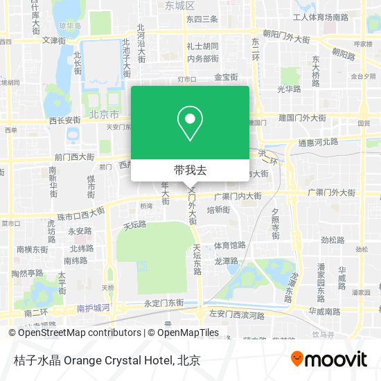桔子水晶 Orange Crystal Hotel地图