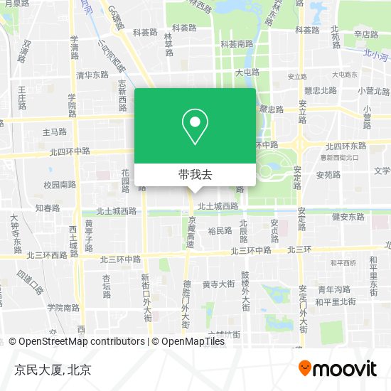 京民大厦地图