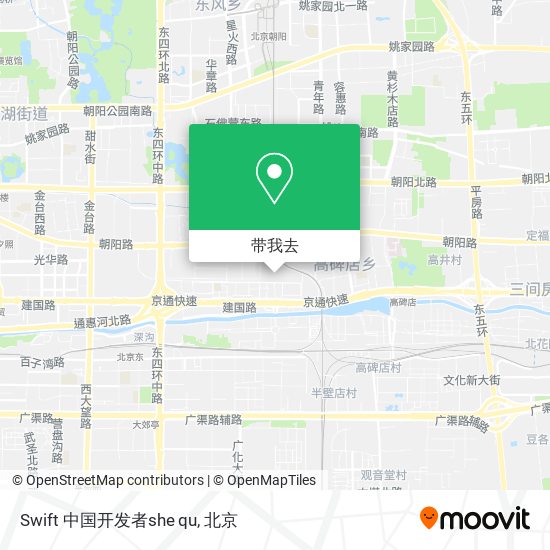 Swift 中国开发者she qu地图