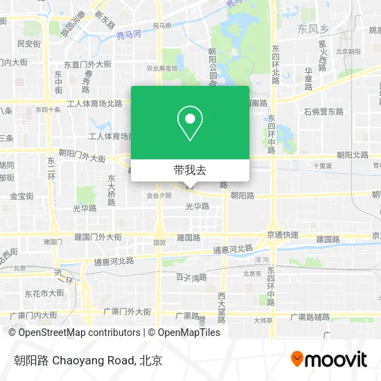朝阳路 Chaoyang Road地图