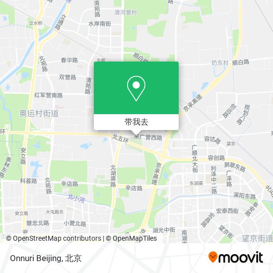 Onnuri Beijing地图