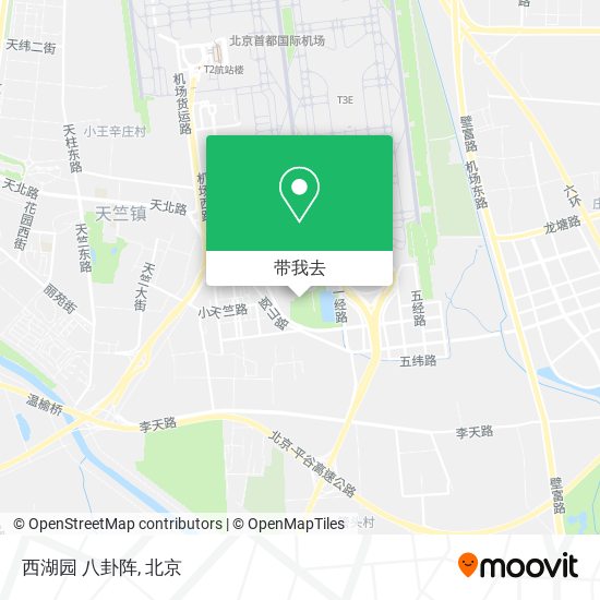 西湖园 八卦阵地图