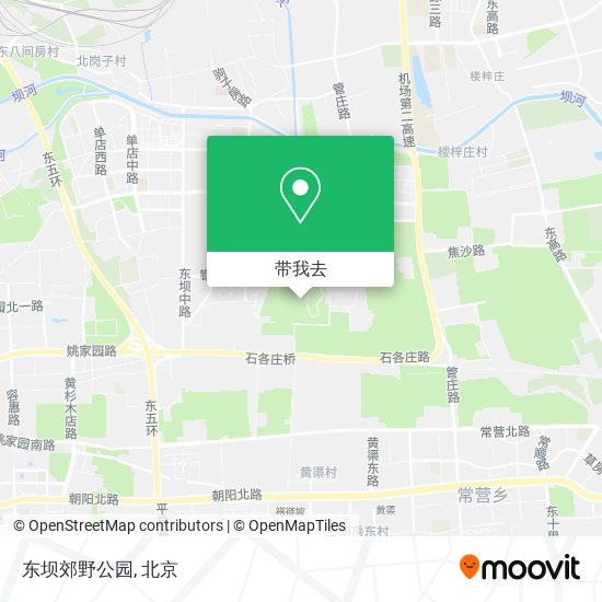 东坝郊野公园地图