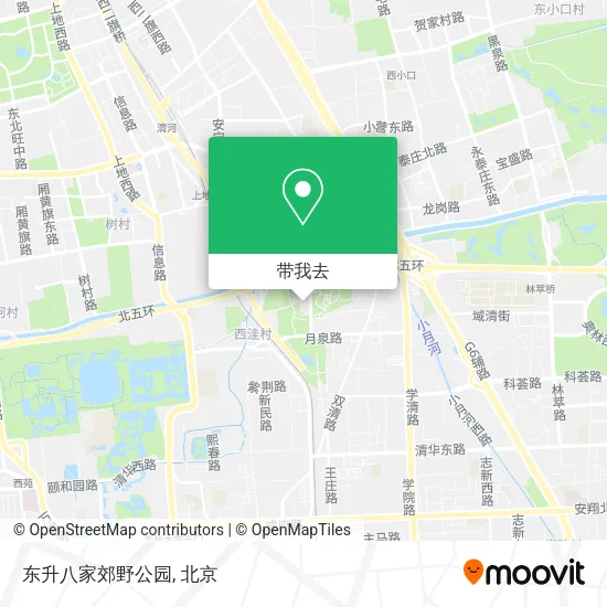 东升八家郊野公园地图