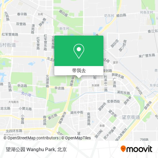 望湖公园 Wanghu Park地图