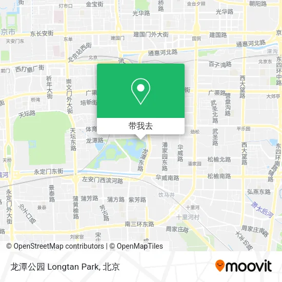 龙潭公园 Longtan Park地图