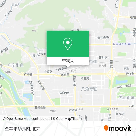 金苹果幼儿园地图